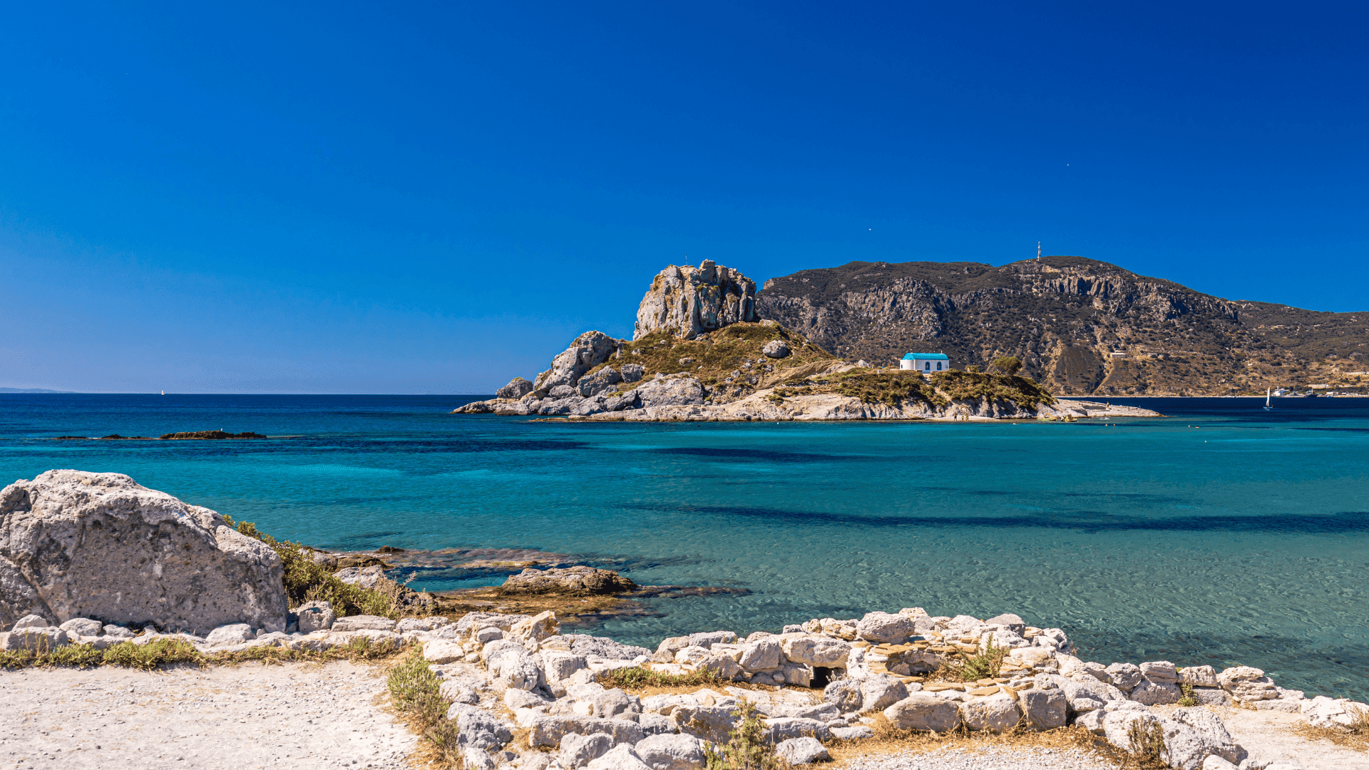 Agios Stefanos Beach in Kos