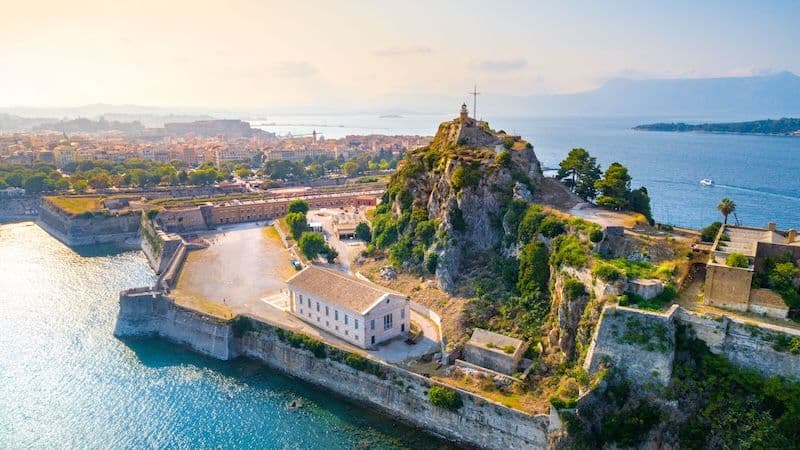 corfu old town